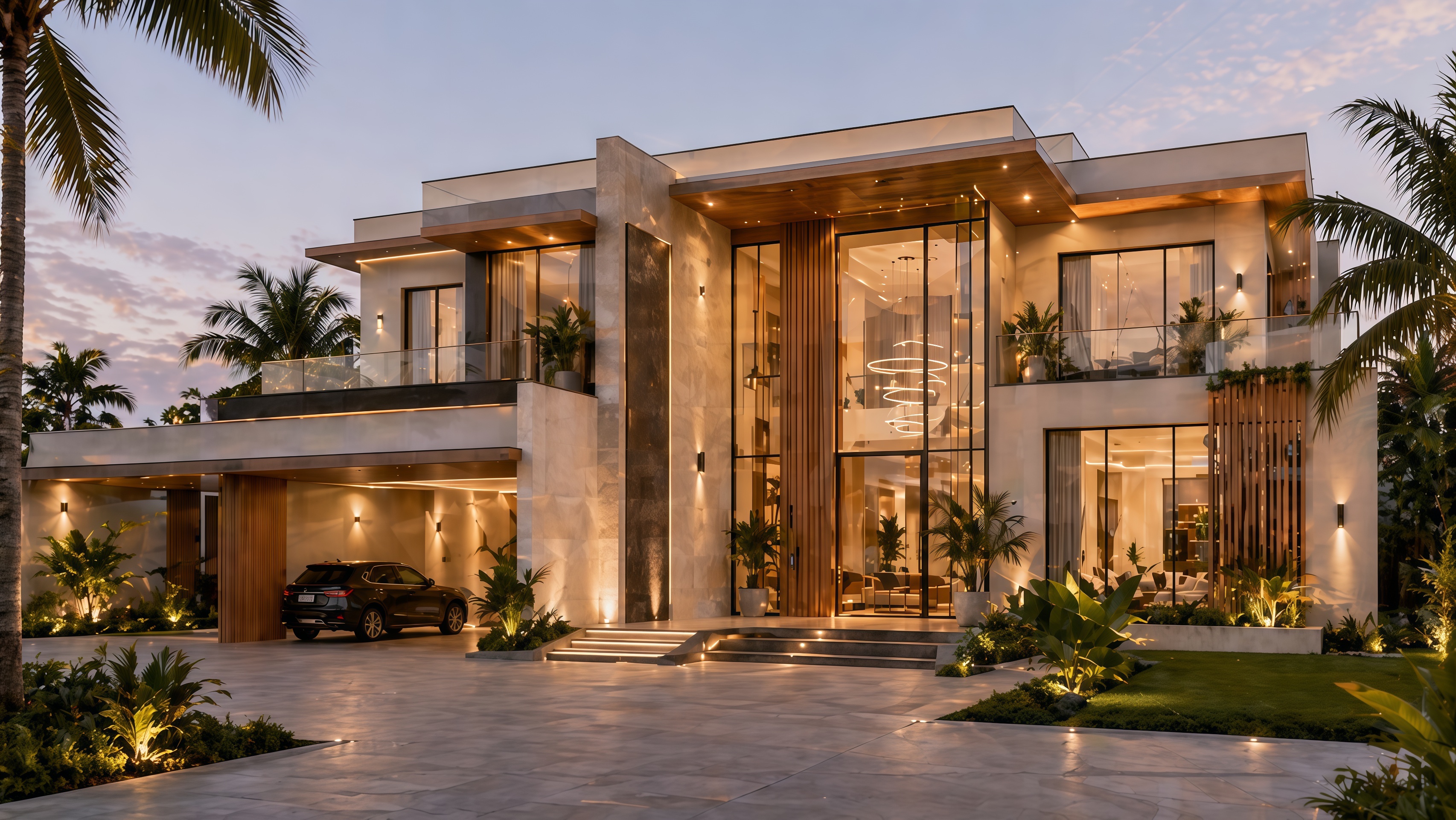 East Legon Luxury Villa concept rendering